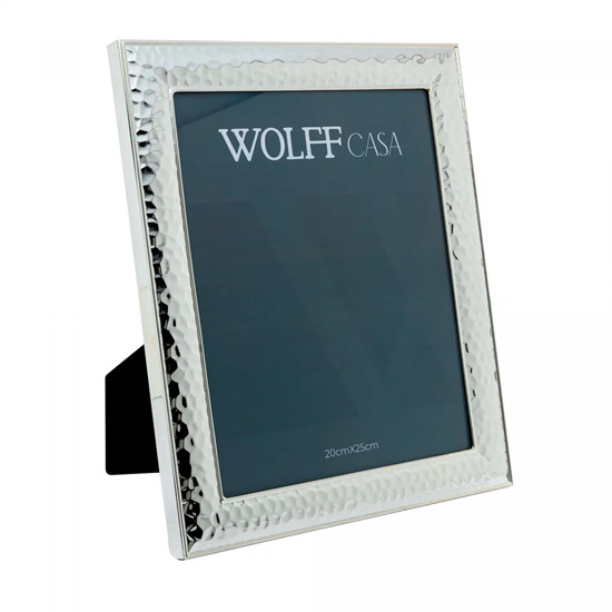 Imagem PORTA-RETRATO ASPECT 20X25CM COM BORDA EM AÇO INOX - WOLFF