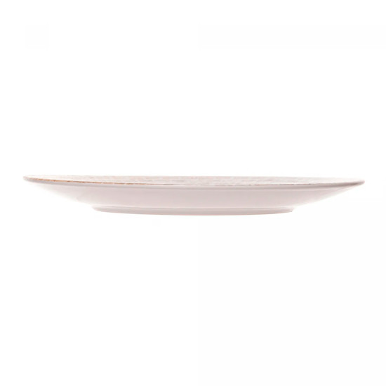 Imagem PRATO RASO MARÉA 25CM OFF WHITE EM CERÂMICA - WOLFF