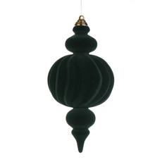 Imagem de ENFEITE NATALINO PARA PENDURAR VERDE EM PLÁSTICO 25CM - CROMUS - Cromus Embalagens Ind E Com Ltda