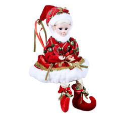 Imagem de FADA NATALINA COM GORRO 35X11X15CM - GRILLO - Grillo Ltda