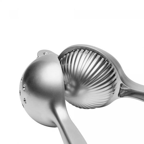 Imagem ESPREMEDOR DE LIMÃO COM CABO ANTIDERRAPANTE CHEF PRO 22CM LIGA DE ZINCO - WOLFF