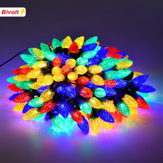 Imagem de CORDÃO DECORATIVO COM 200 LEDS COLORIDOS BIVOLT 8 FUNÇÕES 20M - GRILLO - Grillo Ltda