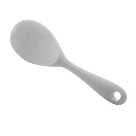 Imagem COLHER DE ARROZ DE SILICONE CINZA 1,5X22,5X6,7CM - LYOR