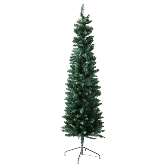 Imagem ÁRVORE DE NATAL SLIM VERDE 592 GALHOS 240CM - CROMUS