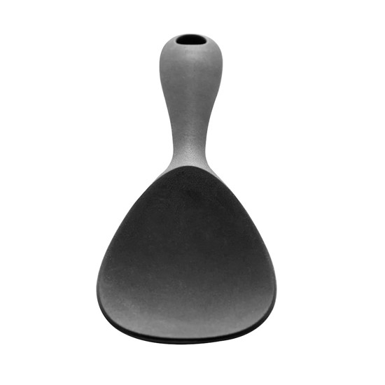 Imagem COLHER DE ARROZ DE SILICONE PRETA 1,5X22,5X6,7CM - LYOR