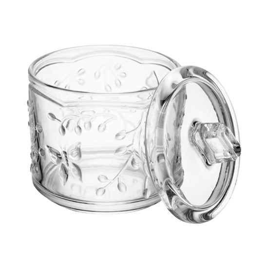 Imagem POTICHE NEW BUTTERFLY EM CRISTAL ECOLÓGICO 8,5X10CM - LYOR