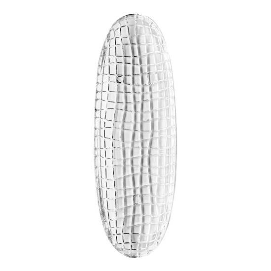 Imagem TRAVESSA QUADRIX EM VIDRO 2,5X30X10,5CM - LYOR