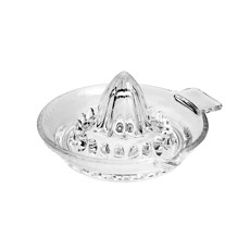Imagem de ESPREMEDOR DE FRUTAS EM CRISTAL 7X14X13,5CM - LYOR - Coliseu Presentes Ltda