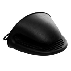 Imagem de LUVA TÉRMICA DE SILICONE PRETA 10,5CM X 7,5CM X 8CM - LYOR - Coliseu Presentes Ltda