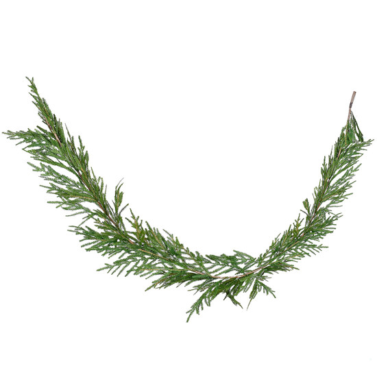 Imagem FESTÃO DE PINHEIRO VERDE EM PLÁSTICO MOLDÁVEL 190X12CM - GRILLO