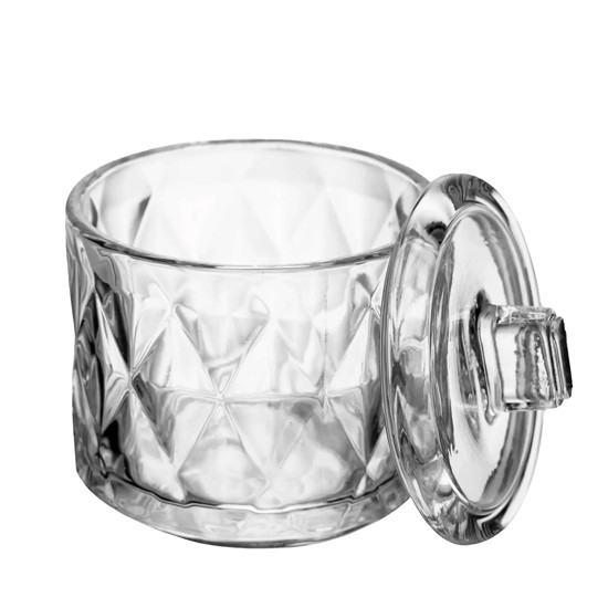 Imagem POTICHE DIAMOND CRISTAL ECOLÓGICO 10X9CM - LYOR