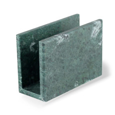 Imagem de PORTA-GUARDANAPO DE MÁRMORE VERDE 10X15X6CM - CROSS - Cross Comercial Ltda