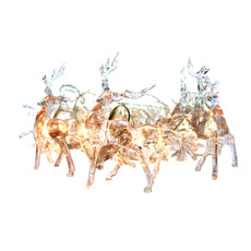 Imagem de CORDÃO DE RENAS DE LED EM ACRÍLICO 6M BIVOLT - GRILLO - Grillo Ltda