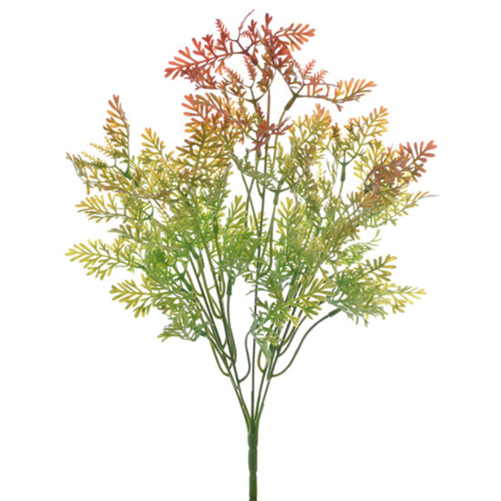 Imagem BUQUÊ DE FOLHAS CIPRESTES VERDE OUTONO DE PLÁSTICO 40X22CM - GRILLO