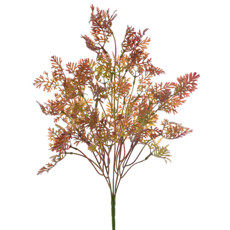 Imagem de BUQUÊ DE FOLHAS CIPRESTES OUTONADAS DE PLÁSTICO 40X22CM - GRILLO - Grillo Ltda