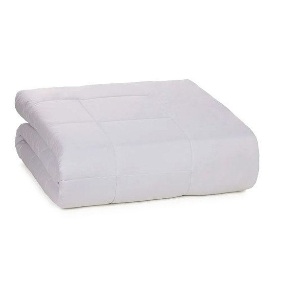 Imagem EDREDOM QUEEN 200 FIOS 100% ALGODÃO VINCI BRANCO 250X250CM - TRUSSARDI