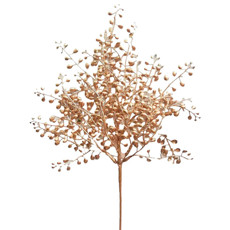 Imagem de HASTE DECORATIVA DE BERRY MATTE DOURADO DE PLÁSTICO 42X15CM - GRILLO - Grillo Ltda