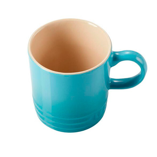 Imagem CANECA LONDON 100ML AZUL CARIBE DE CERÂMICA - LE CREUSET