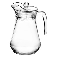 Imagem de JARRA DE VIDRO 1,5L TRANSPARENTE COM TAMPA 21X15X13CM - TUUT - Yangzi Brasil Corporation S A 