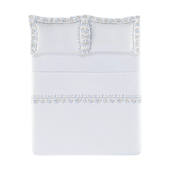 Imagem JOGO DE CAMA KING 300 FIOS 100% ALGODÃO EGÍPCIO TAORMINA - TRUSSARDI