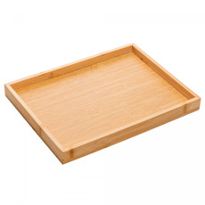 Imagem de BANDEJA RETANGULAR NATURE DE BAMBU 3X28X21CM - LYOR - Coliseu Presentes Ltda