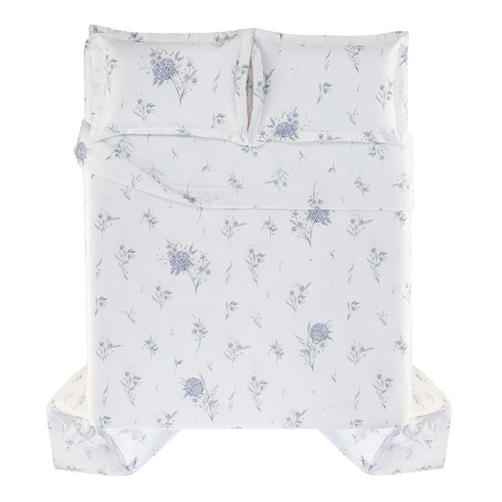 Imagem JOGO DE COLCHA KING 300 FIOS DE ALGODÃO BAMBU ORTENSIE - TRUSSARDI