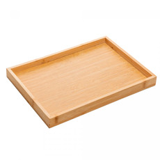 Imagem de BANDEJA RETANGULAR NATURE DE BAMBU 3X22X14CM - LYOR - Coliseu Presentes Ltda