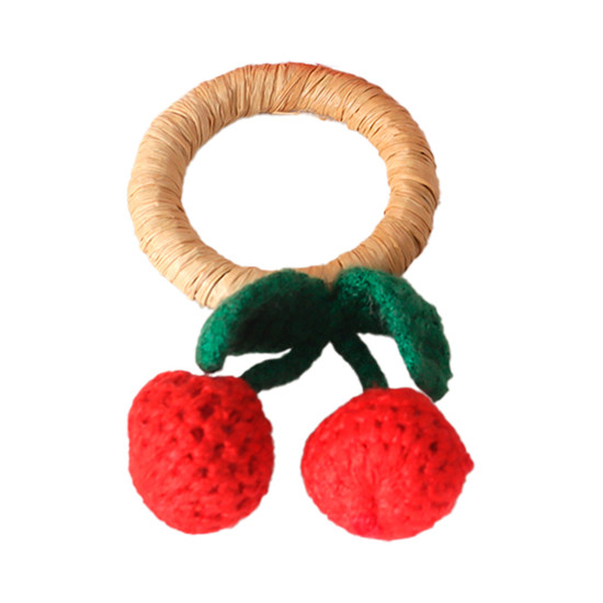 Imagem CONJUNTO CEREJA 4 ANÉIS PARA GUARDANAPO - TUUT