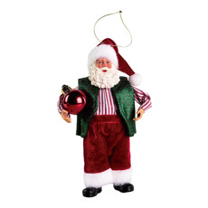 Imagem de PAPAI NOEL PRESENTEIRO DECORATIVO DE PENDURAR 18CM - TUUT - Yangzi Brasil Corporation S A 