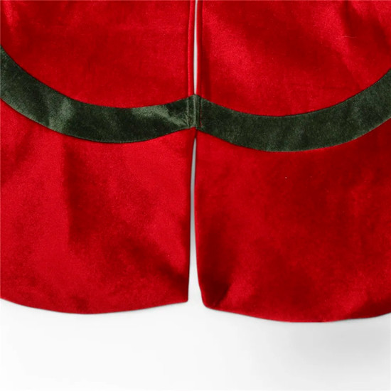 Imagem SAIA AVELUDADA PARA ÁRVORE DE NATAL EM POLIÉSTER 120CM - CROMUS