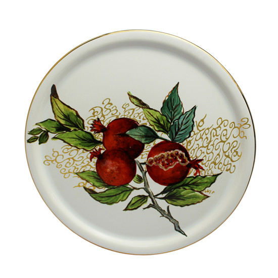 Imagem PORTA PANETONE DE CERÂMICA COM CÚPULA 19X21X21CM - SCALLA CERÂMICA