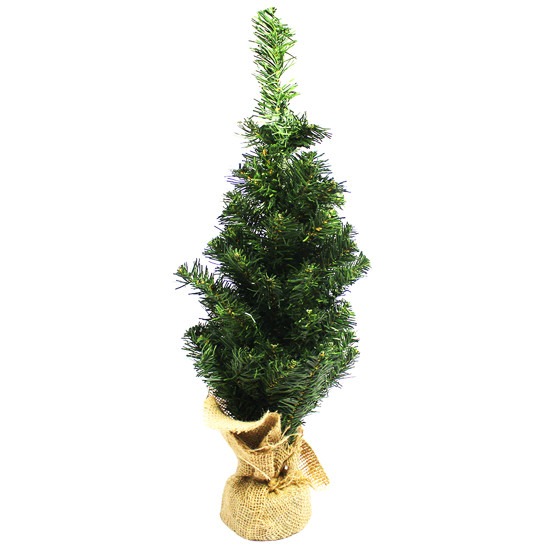 Imagem ÁRVORE DE NATAL TURIN VERDE DECORATIVA 68 GALHOS DE PLÁSTICO 60X41CM - GRILLO