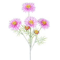 Imagem de HASTE DECORATIVA DE GERBERA LAVANDA DE PLÁSTICO MOLDÁVEL 60X17CM - GRILLO - Grillo Ltda