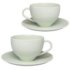 Imagem de CONJUNTO XÍCARA E PIRES DE CHÁ MARIA AUGUSTA EM PORCELANA 250ML 2 PEÇAS - TRAMONTINA - Tramontina Delta S/A 