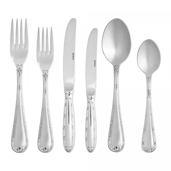 Imagem FAQUEIRO 72 PEÇAS CROISÉ EM AÇO INOX COM CAIXA LITOGRAFADA - WOLFF