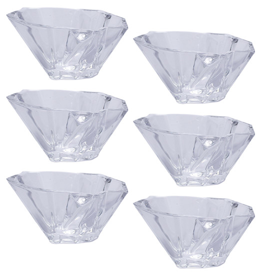 Imagem BOWL DE VIDRO 7,5X14X10CM - ADELY CRYSTAL