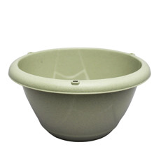 Imagem de CUIA ECOLÓGICA CINZA MÁRMORE DE POLIPROPILENO COM TELA PARA PLANTAS - ATACAPLAST - Atacaplast Comercio E Distribuidora Ltda