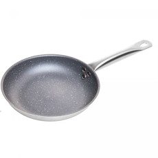 Imagem de FRIGIDEIRA DE INDUÇÃO PRIME COOK 20CM CINZA COM REVESTIMENTO ANTIADERENTE - WOLFF - Rojemac Impotacao E Exportacao Ltda