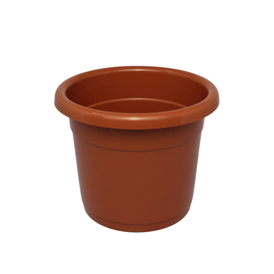 Imagem VASO TERRACOTA DE POLIPROPILENO PARA PLANTA 14X18X18CM - ATACAPLAST