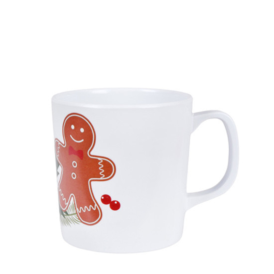 Imagem CANECA BRANCA GINGERBREAD DE MELAMINA 9X11X8CM - GRILLO